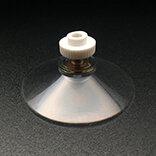 Powerful suction cups with nuts 50mm diameter