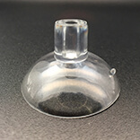 Suction cups with top pilot hole 35mm diameter 4mm hole
