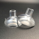 Suction cups with top pilot hole 35mm diameter 6 mm hole