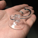 small clear suction cups hooks