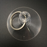 strong suction cups with loop ring keyring