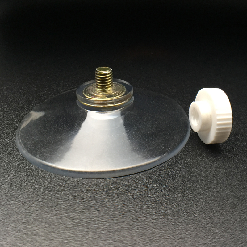 What is a suction cup with screw nuts?