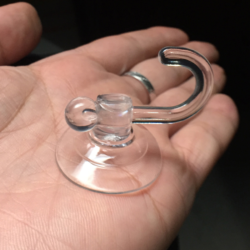 How to make PVC suction cups stick?