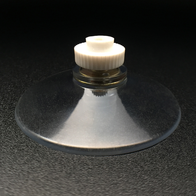 Large suction cup with nut 50mm diameter