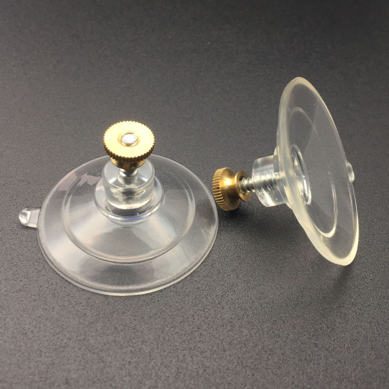 Suction Cups with Threaded Screw Stud and Brass Nut