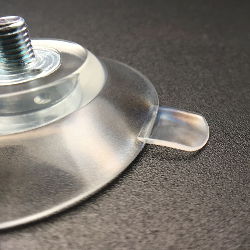 medium clear pvc suction cup screws