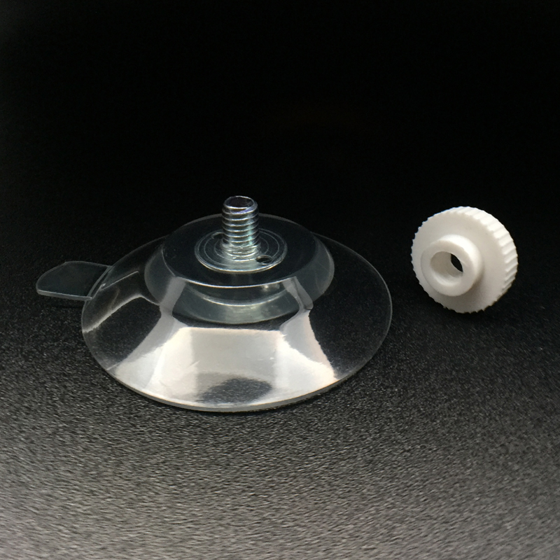 medium suction cup with plastic white nuts
