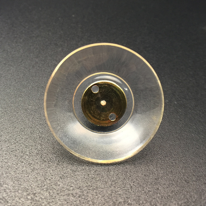 small suction cup with metal screw
