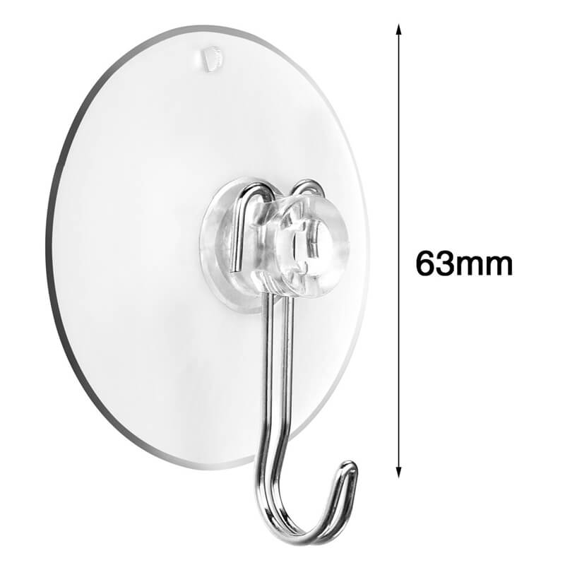 clear pvc big suction cups