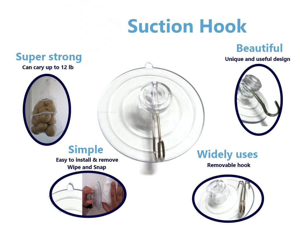 iSuctionCups Suction hooks