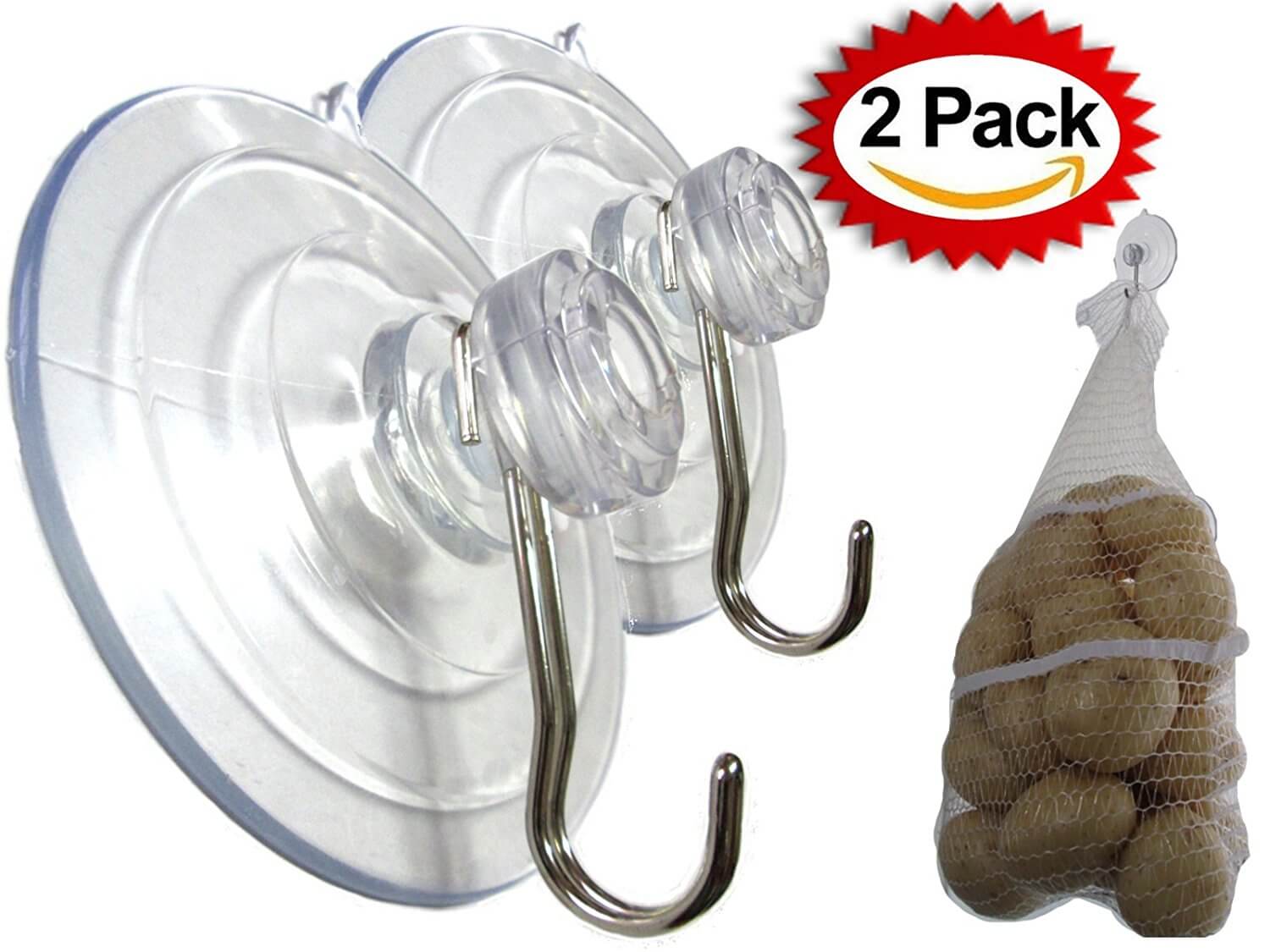 large suction cups hook for kitchen