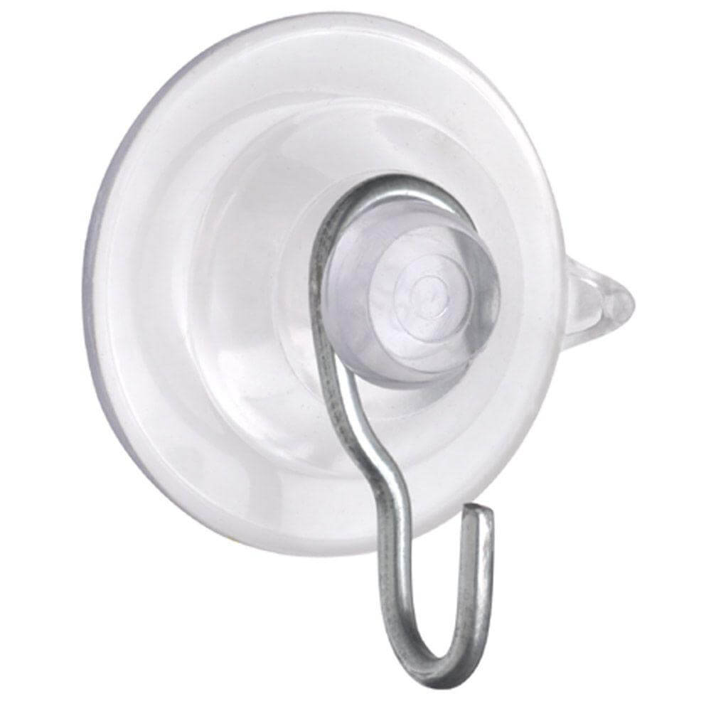 Clear Plastic Suction Cups with Hooks