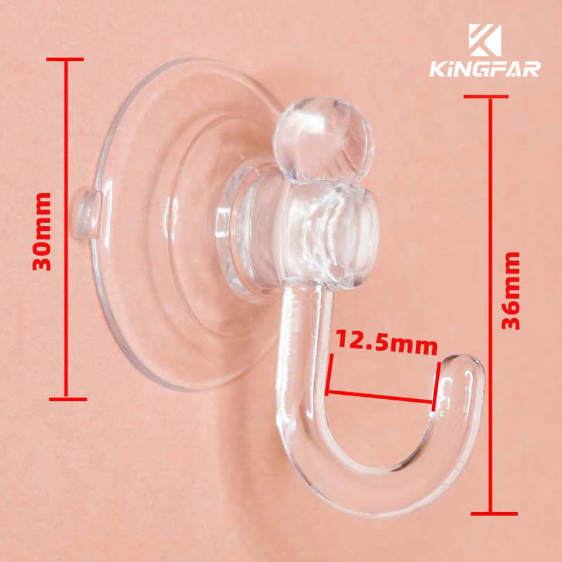 30mm small suction cup hooks plastic