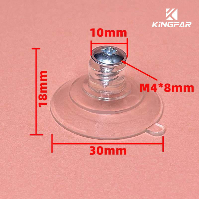 30mm suction cups with tap screw