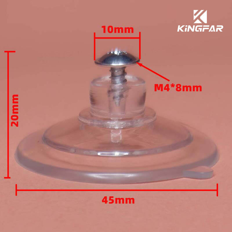 45mm suction cups with tap screw
