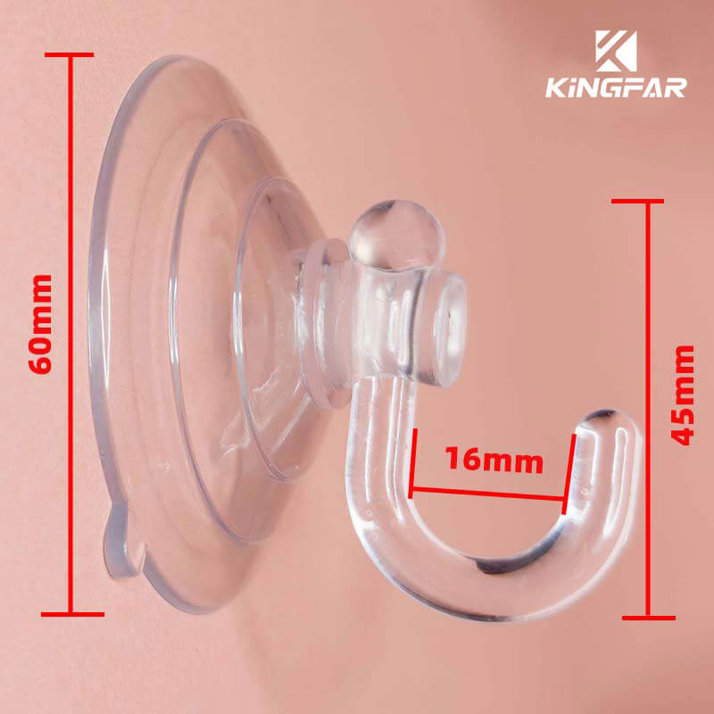 60mm large suction cup hooks
