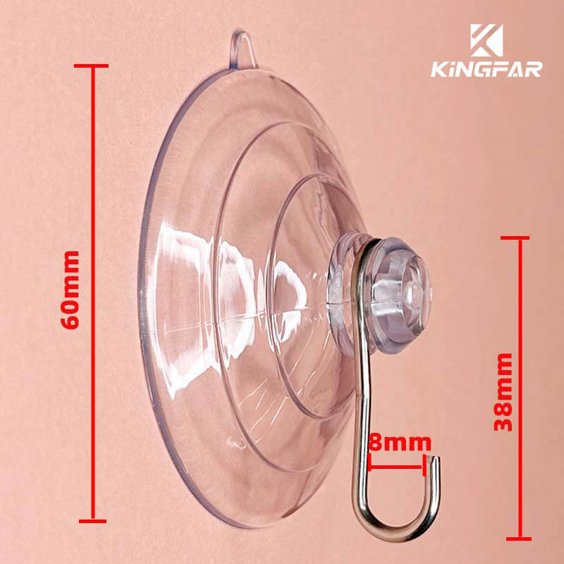 60mm suction cup hook -2