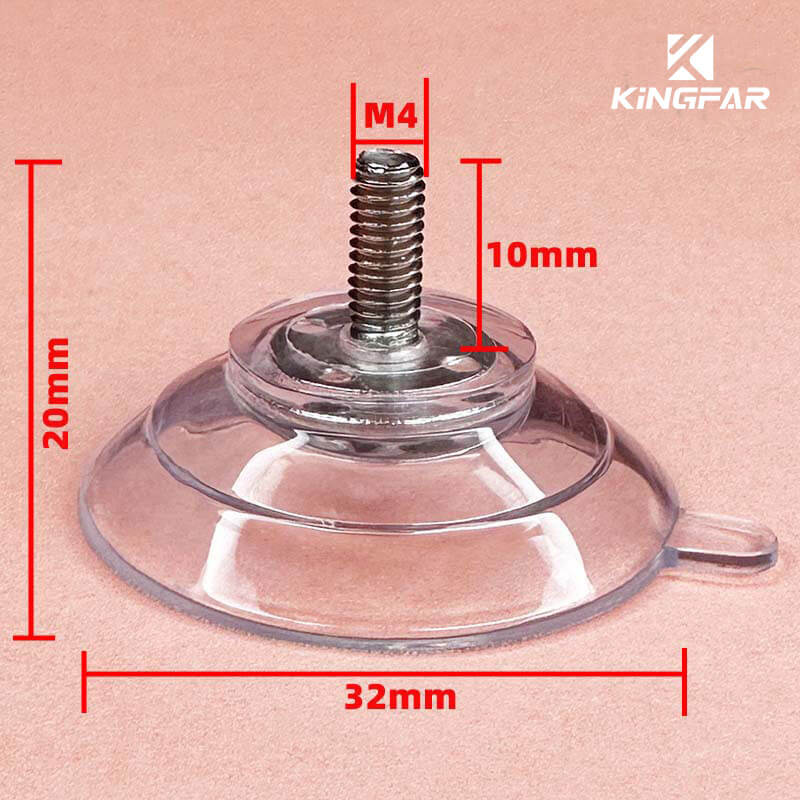 M4x10 screw suction cup 32mm
