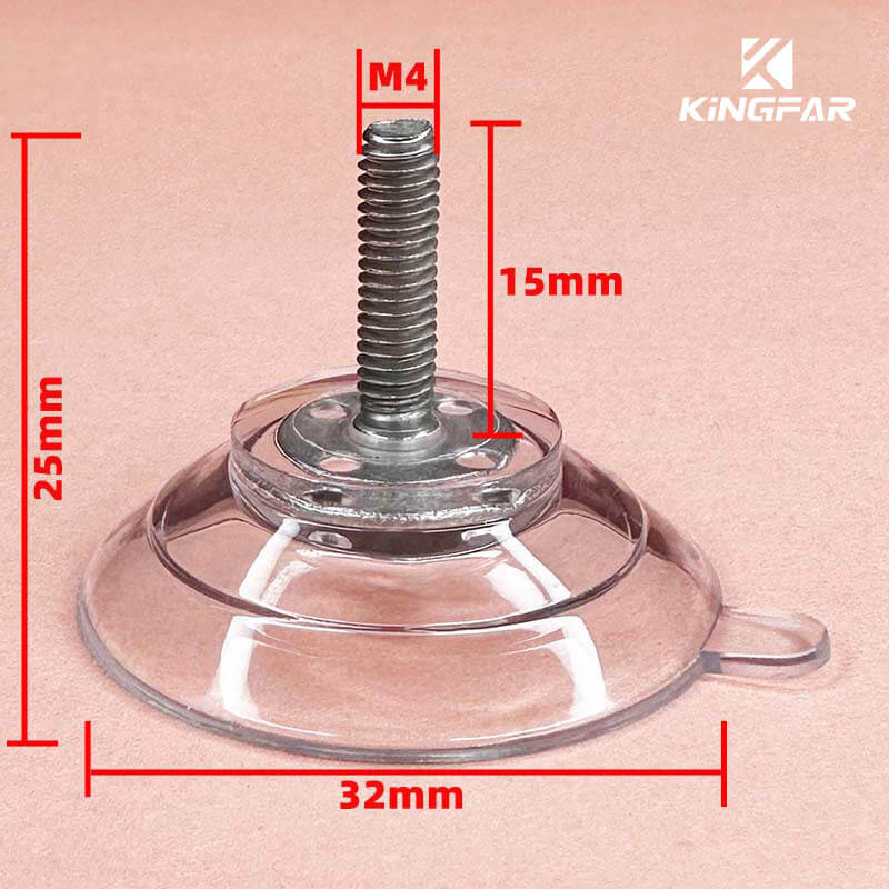 M4x15 screw suction cup 32mm