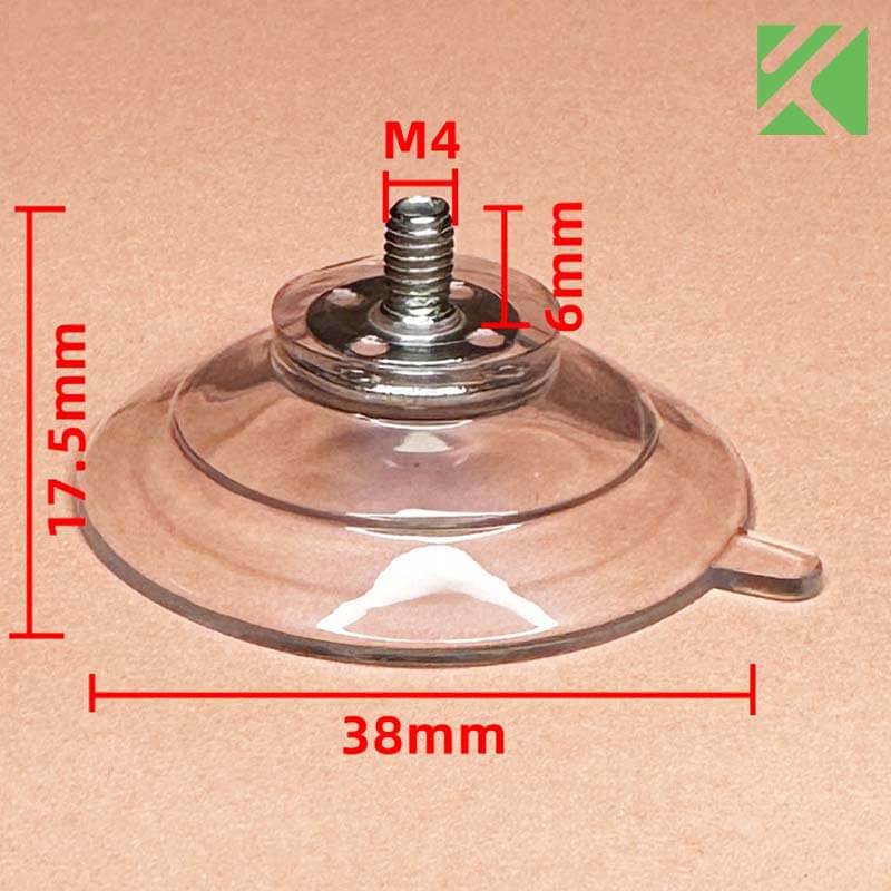 M4x6 screw suction cup 38mm