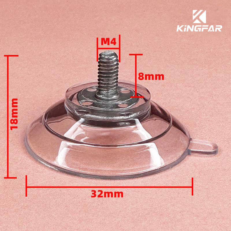 M4x8 screw suction cup 32mm
