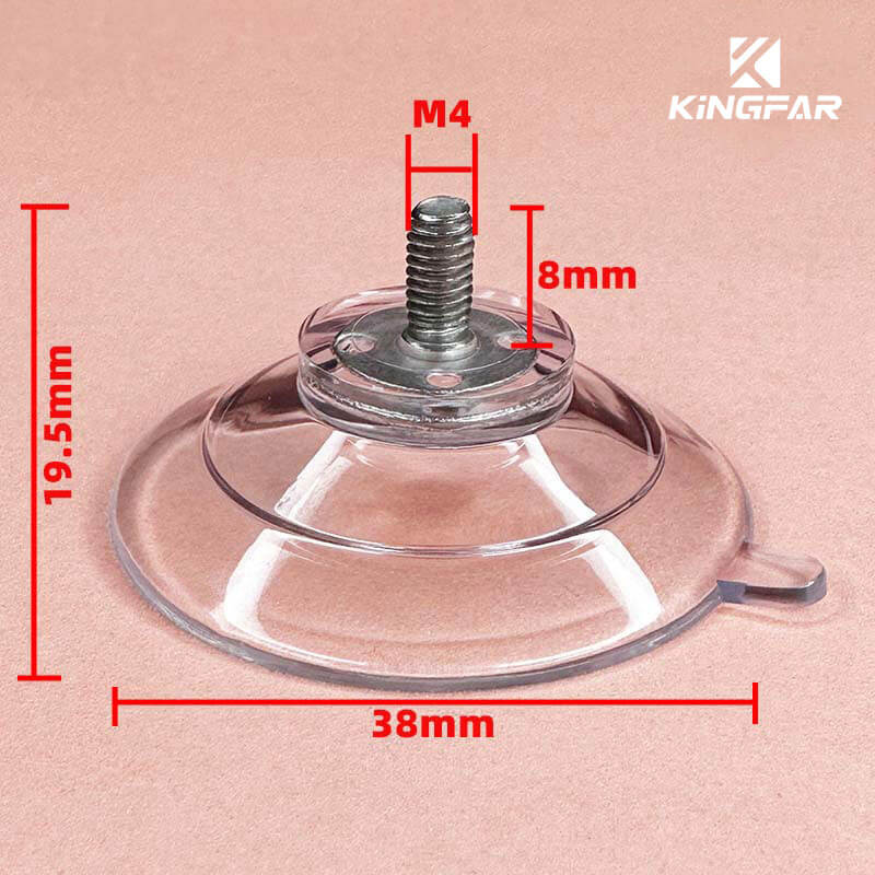 M4x8 screw suction cup 38mm