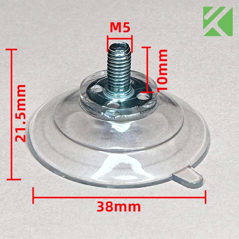 M5x10 screw suction cup 38mm