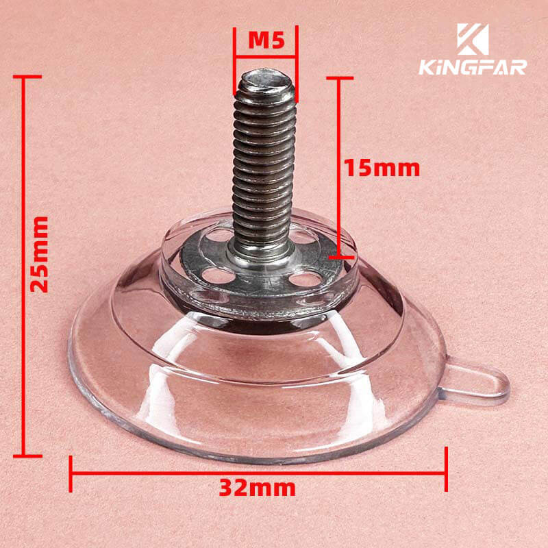 M5x15 screw suction cup 32mm