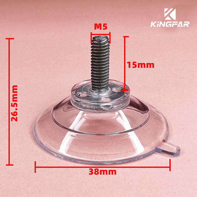 M5x15 screw suction cup 38mm
