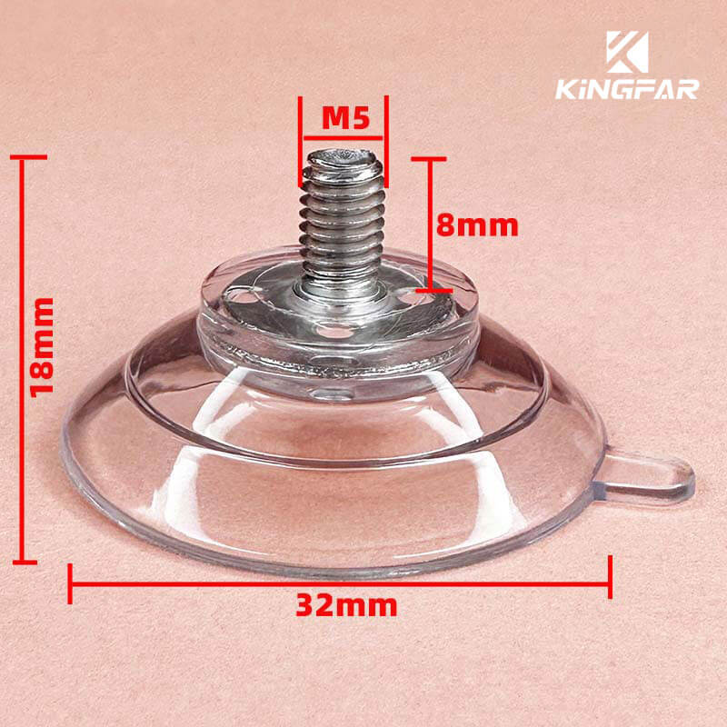M5x8 screw suction cup 32mm