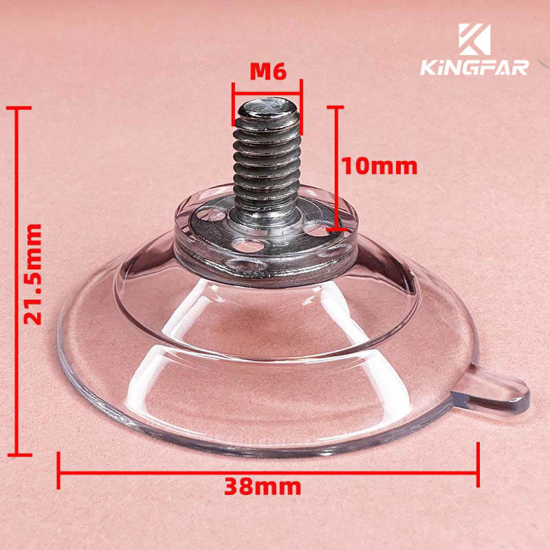 M6x10 screw suction cup 38mm