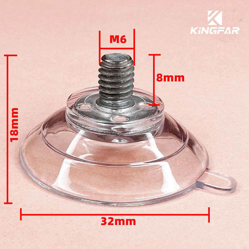 M6x8 screw suction cup 32mm