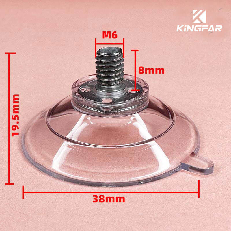 M6x8 screw suction cup 38mm